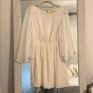 Silky Alice and Olivia Ivory Dress